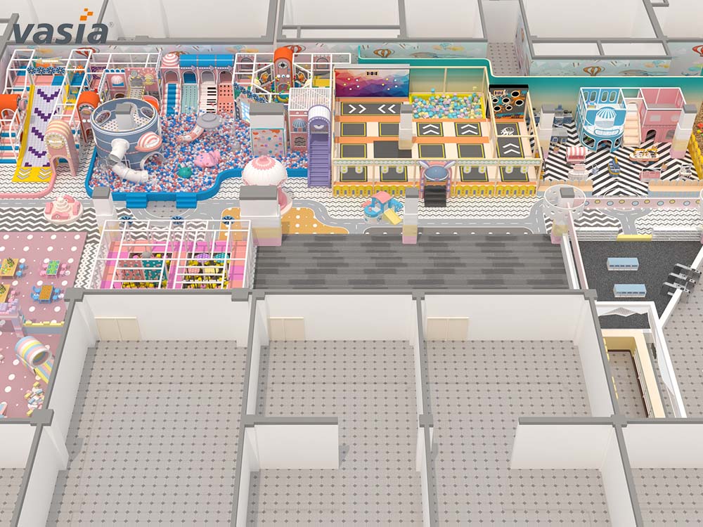 indoor playground S099 parque infantil interior S099