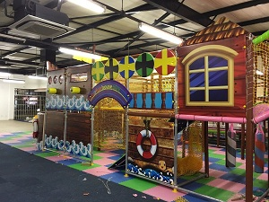 Parque infantil cubierto de éxito en Sudáfrica