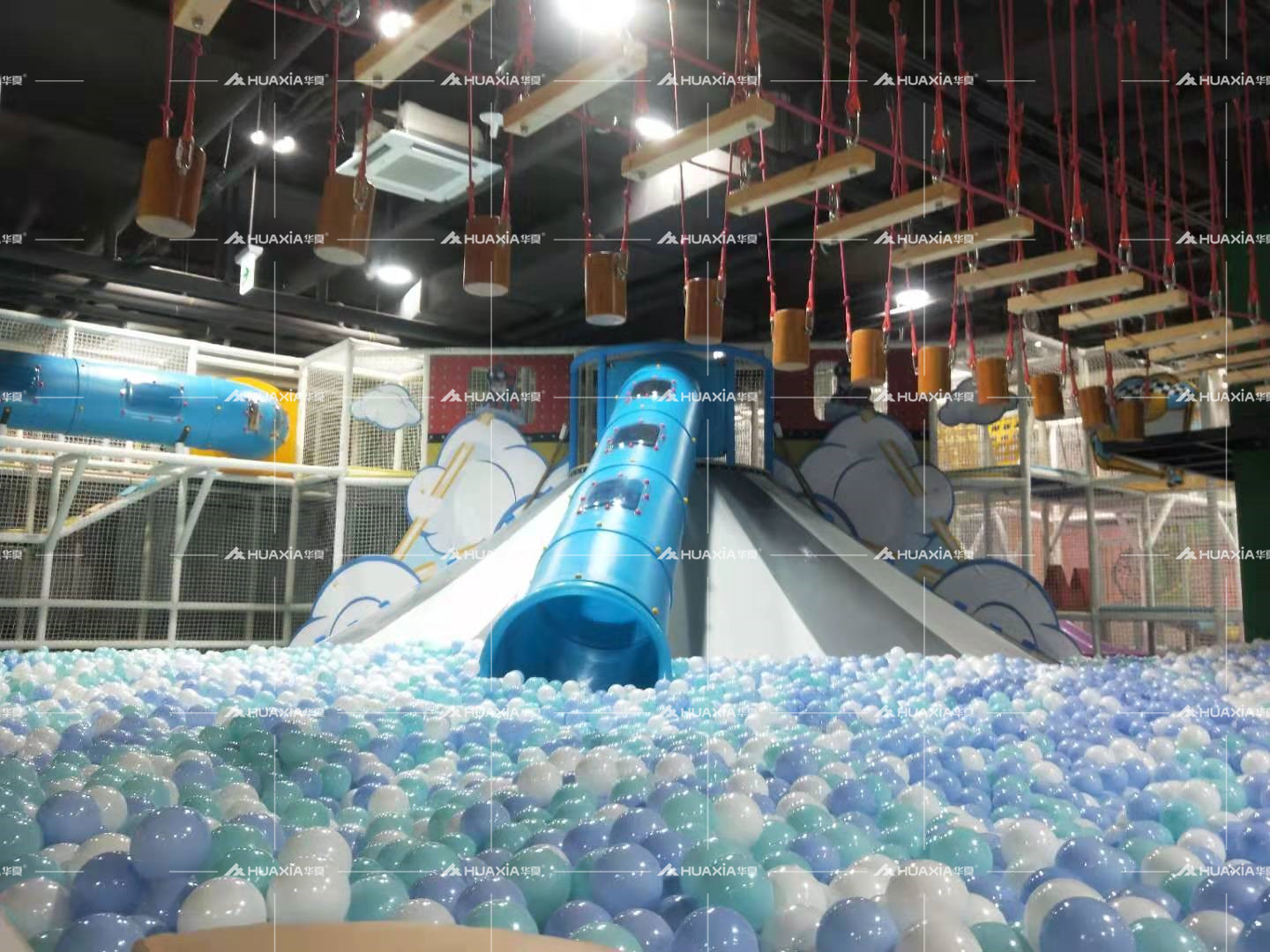 Gran parque deportivo completo en Corea