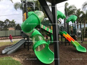 Un parque infantil familiar al aire libre instalado en Australia