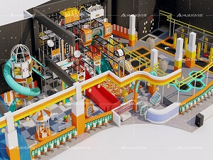 ¿Cuáles son las ventajas del proyecto de equipamiento para parques infantiles interiores?