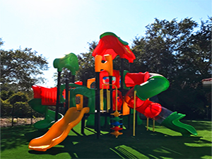 Parque infantil al aire libre en EE. UU.