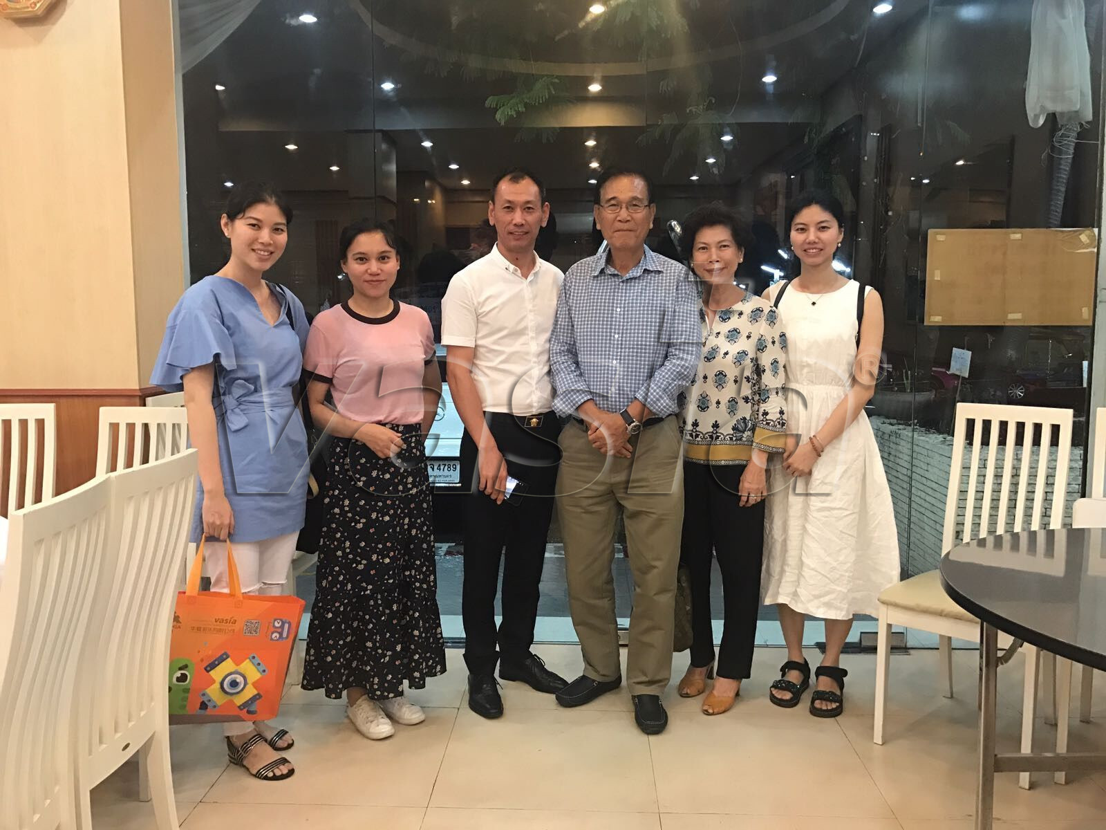 Huaxia Amusement Co., Ltd. visita Tailandia