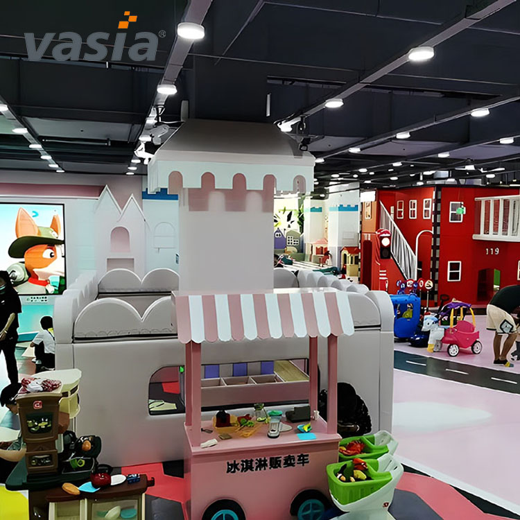 Equipo de juego suave para juegos infantiles comerciales en el interior - Vasia