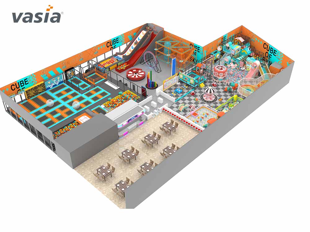 Parque de trampolines S0411