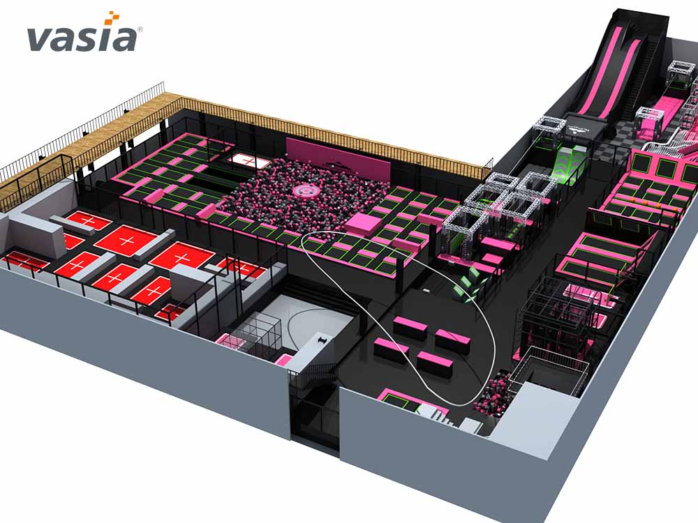 Parque de trampolines S0424