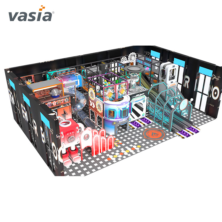 Tema de espacio de juegos interior comercial-Vasia