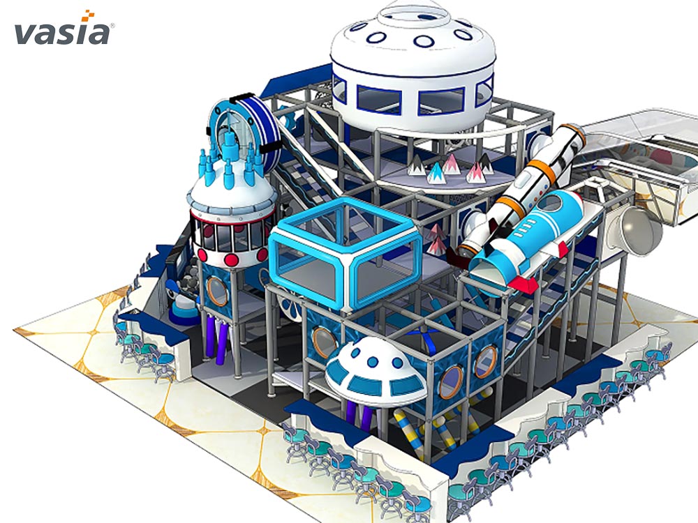 Parque de atracciones cubierto s001