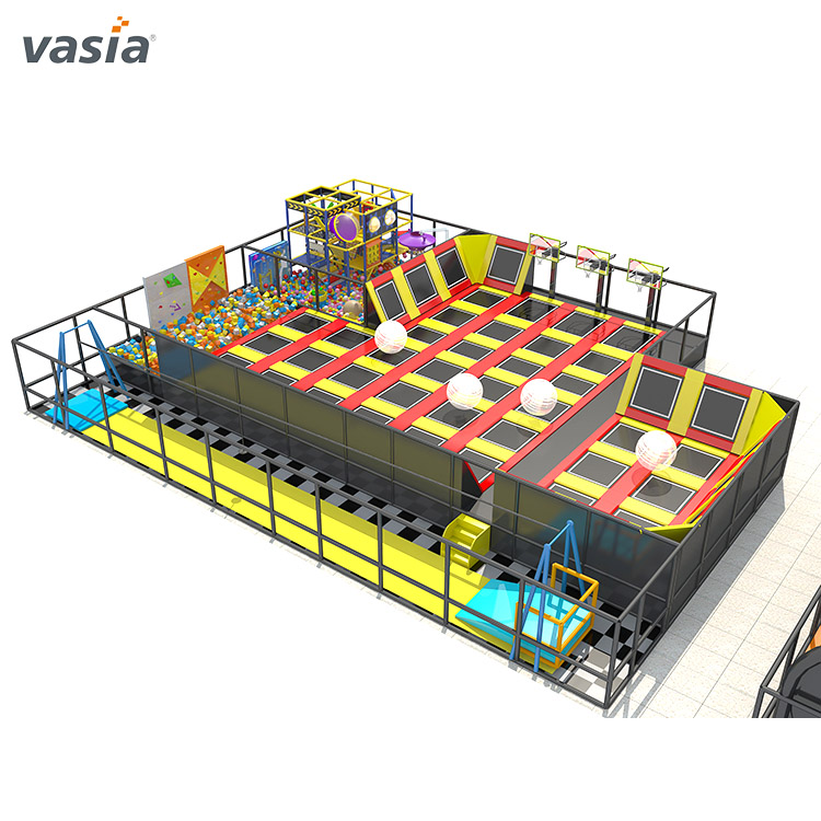 Último parque de trampolines comerciales de jardín de infantes-Vasia