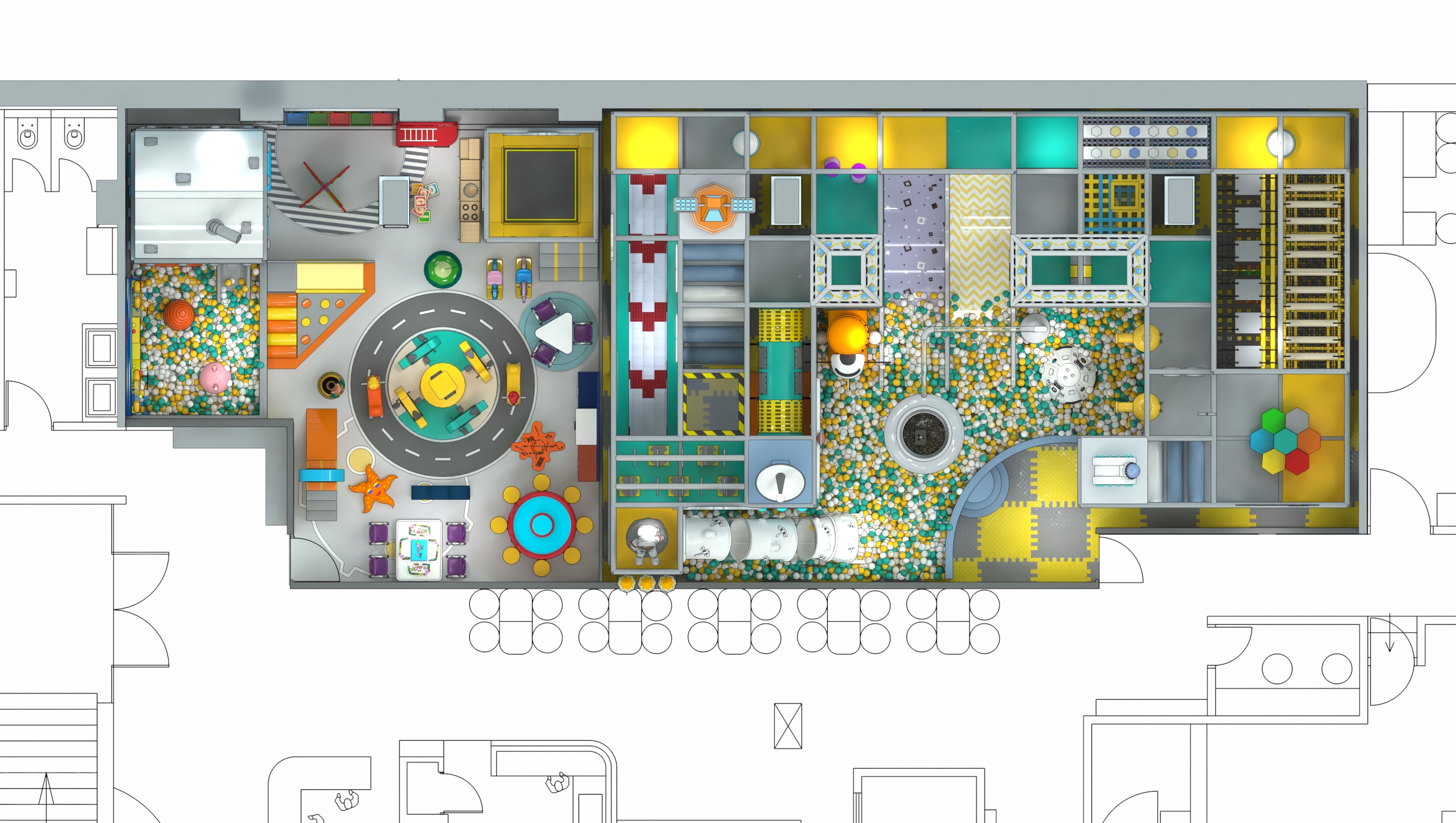 parque infantil interior A004