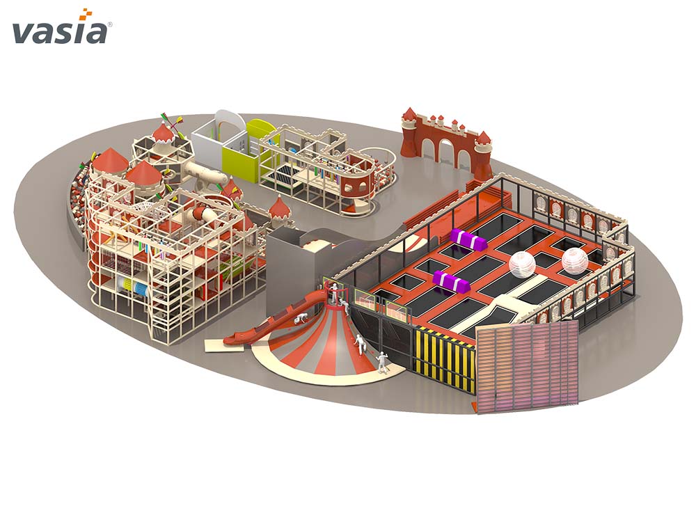 Parque de atracciones cubierto S026