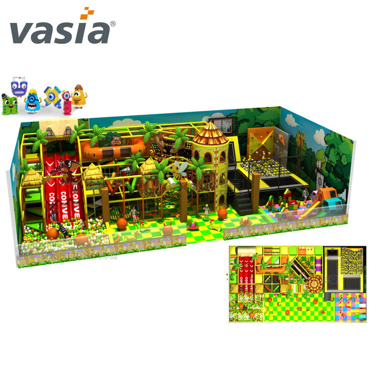 Nuevo estilo de patio de juegos interior en la jungla a la venta-Vasia