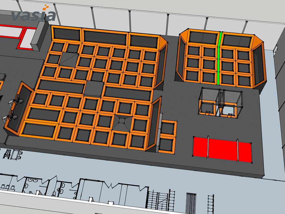 parque de trampolines S0445