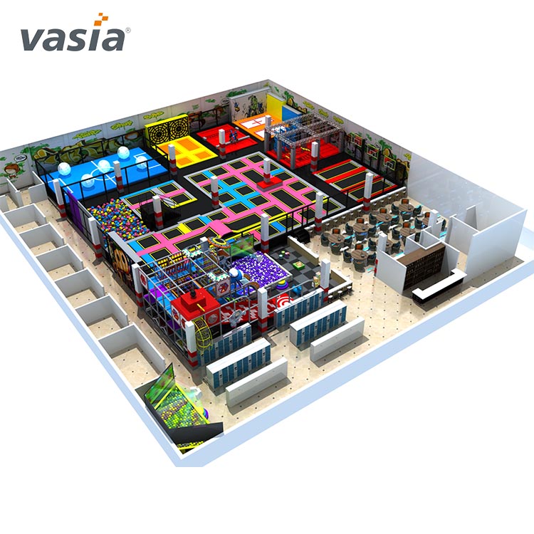 Parque de trampolines integrado para niños-Vasia