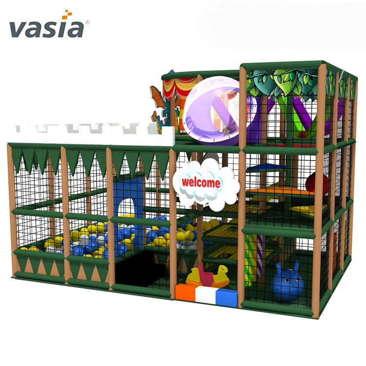 Mini área de juegos interior estilo jungla en venta-Vaisa