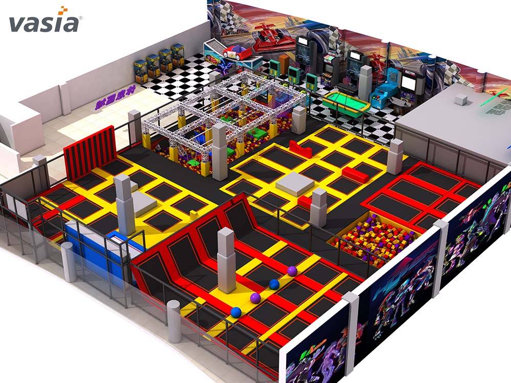 parque infantil trampol&iacute;n W0004