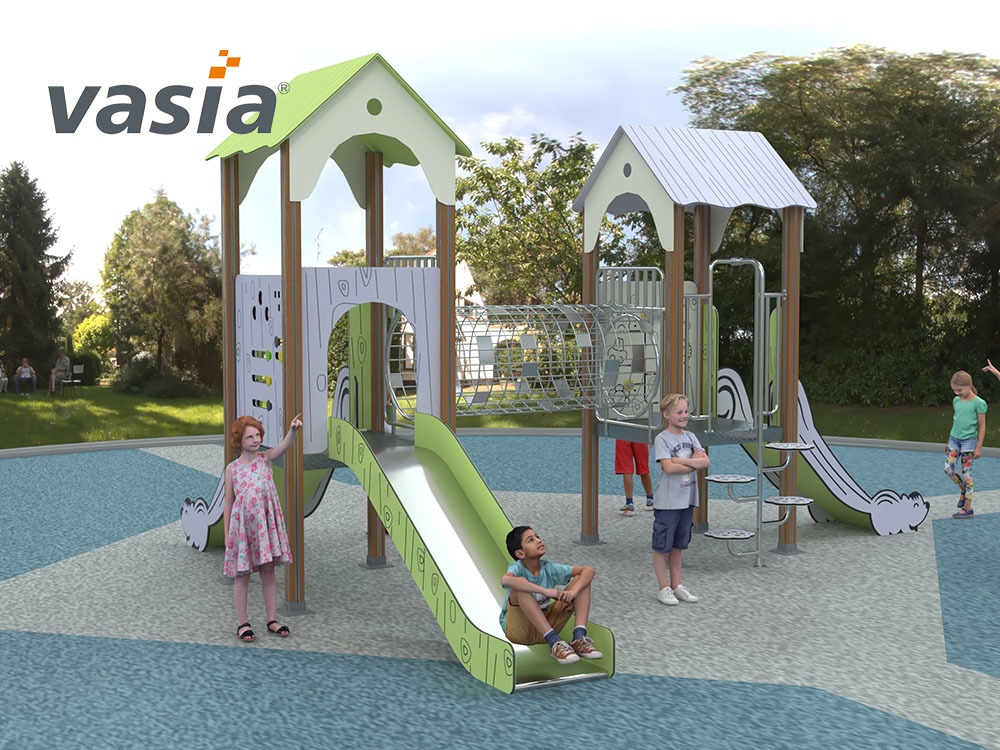 parque infantil al aire libre D401-4 (1)