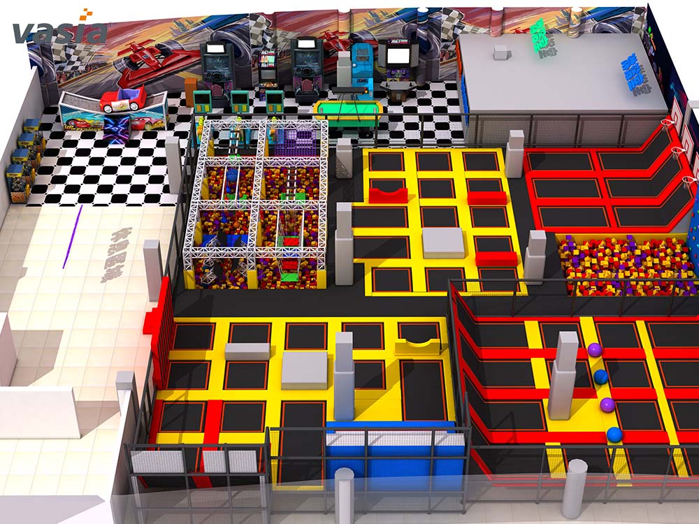 trampol&iacute;n de interior W0004