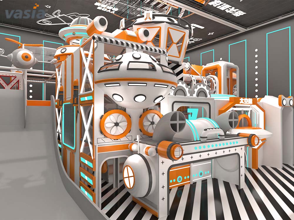 Parque de atracciones cubierto S023