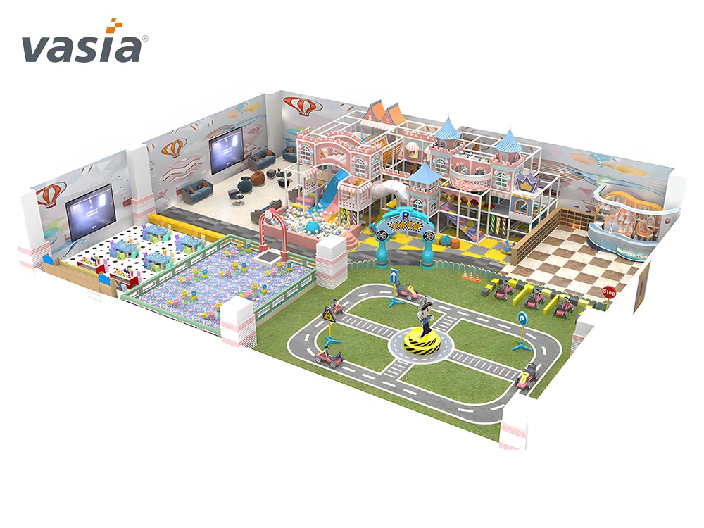 Parque cubierto Macaron W0061