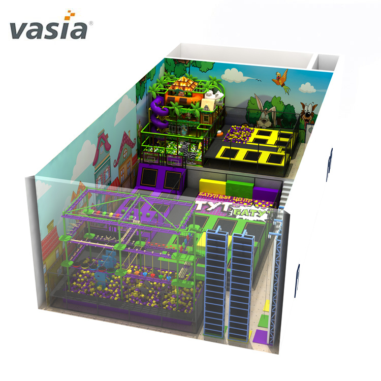 Nuevo estilo de patio interior con tema de jungla: Vasia