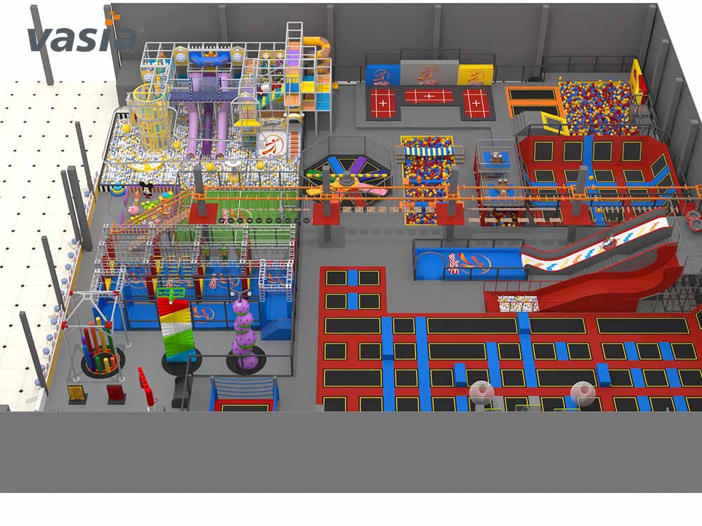 Parque de trampolines S0416