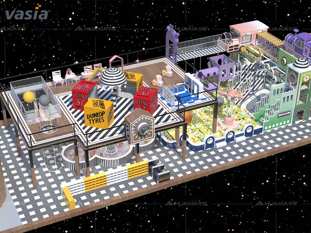 Parque de atracciones cubierto S0161