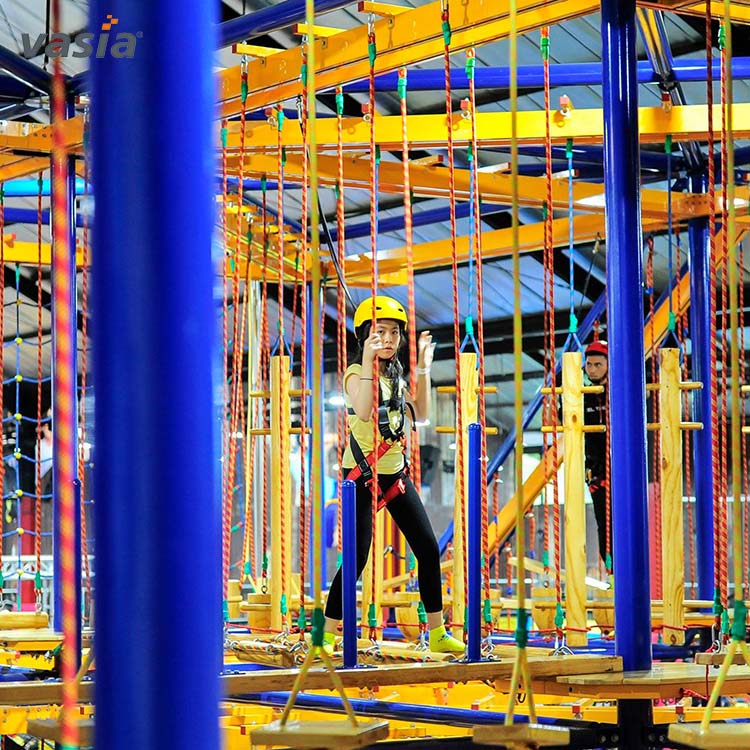 Parque de trampolines de atracciones para niños