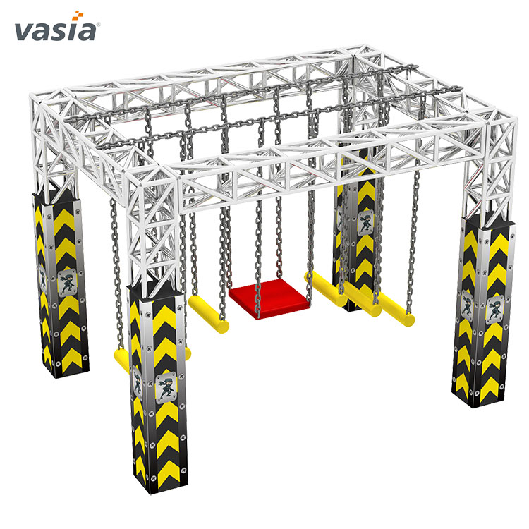 Nuevo diseño del campo de juegos interior Ninja Warrior Course