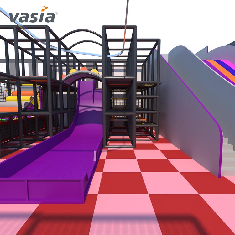 Parque de trampolines interior pequeño directo de fábrica -Vasia