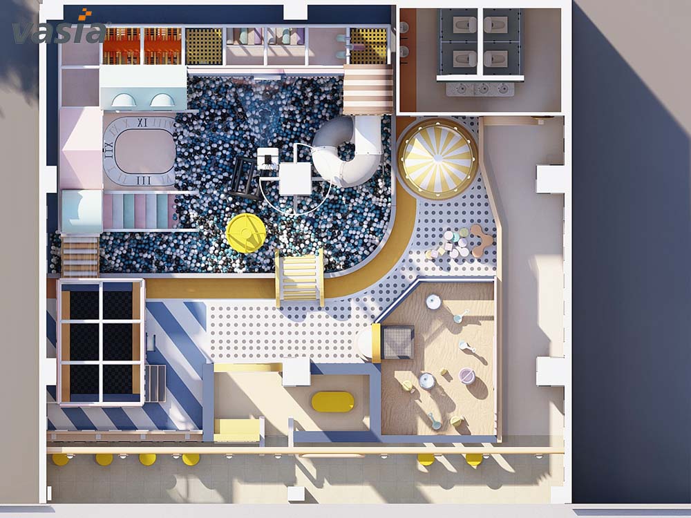 Parque infantil interior S147