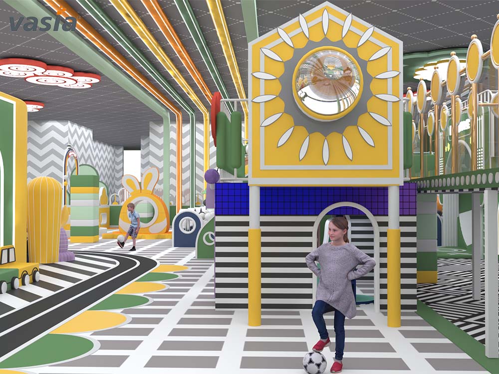  Parque de atracciones cubierto S0174