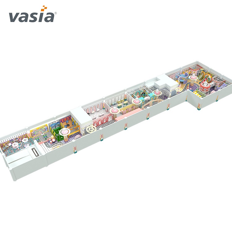 Colorido patio de juegos interior para niños en venta-Vasia