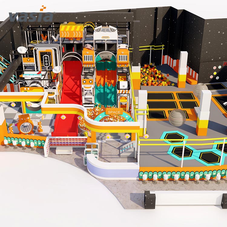 ¿Cómo construir un parque infantil interior?