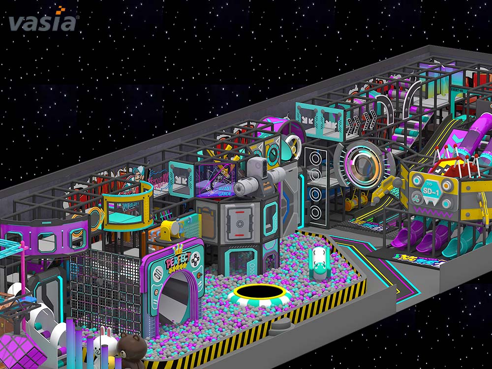 Parque de atracciones cubierto s009