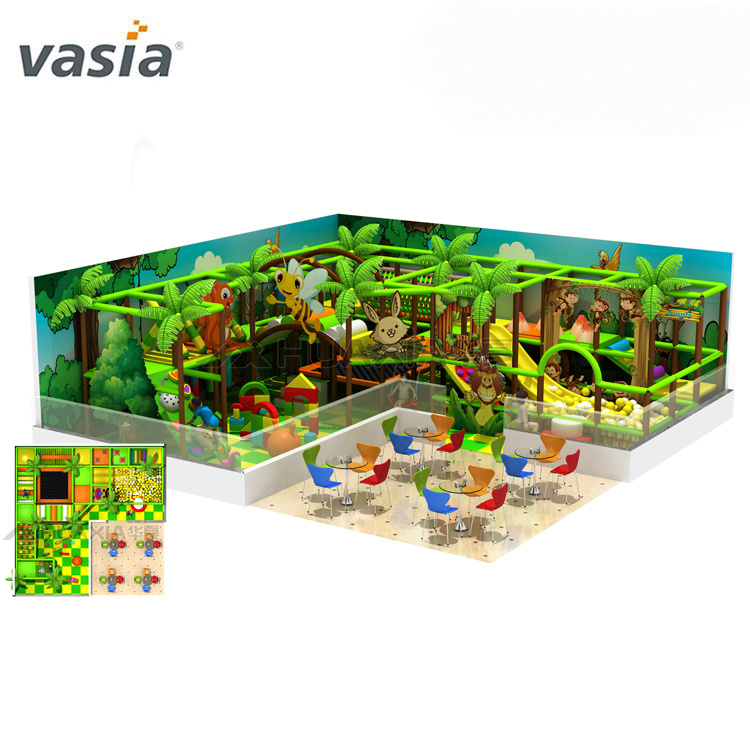 Nuevo estilo de patio interior con tema de jungla: Vasia