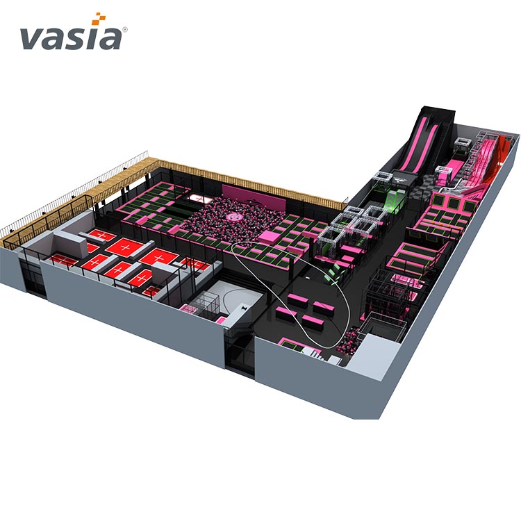 Parque de trampolines Sport Fitness en venta-Vasia