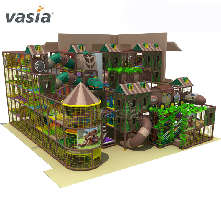 Parque infantil interior suave y seguro para niños-Vasia