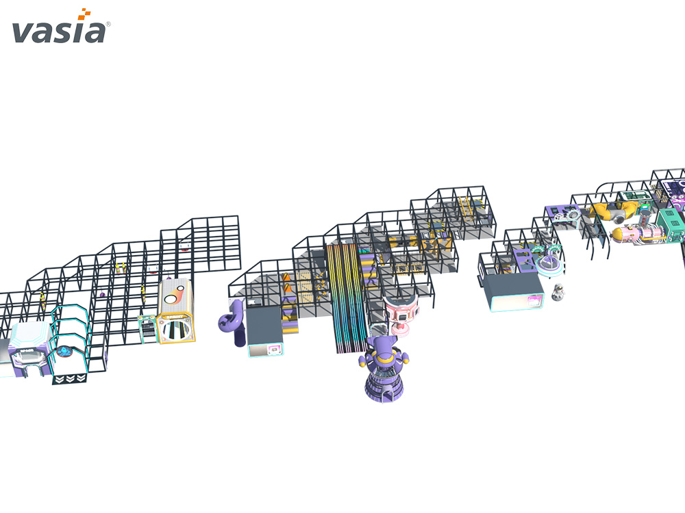 Parque de atracciones cubierto S046