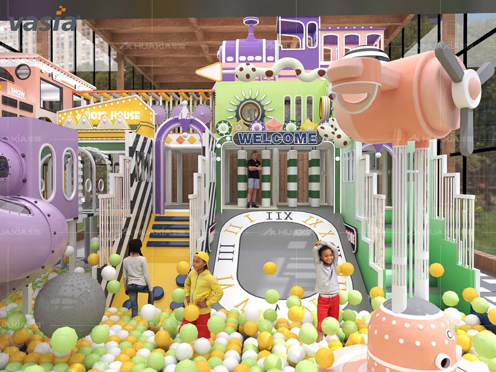 Parque de atracciones cubierto S0162