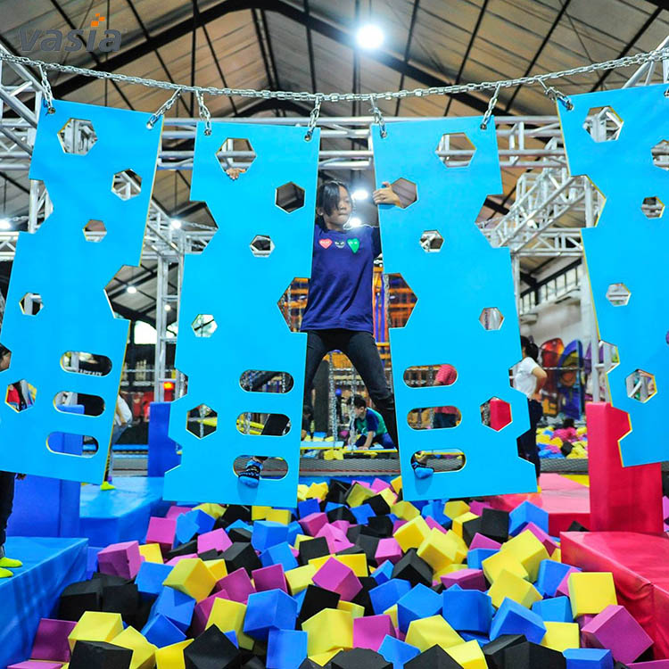 Parque de trampolines de atracciones para niños