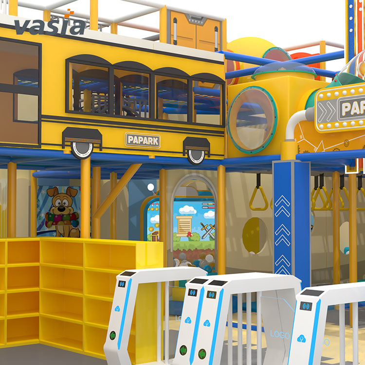 Personalización comercial Parque infantil interior-Vasia