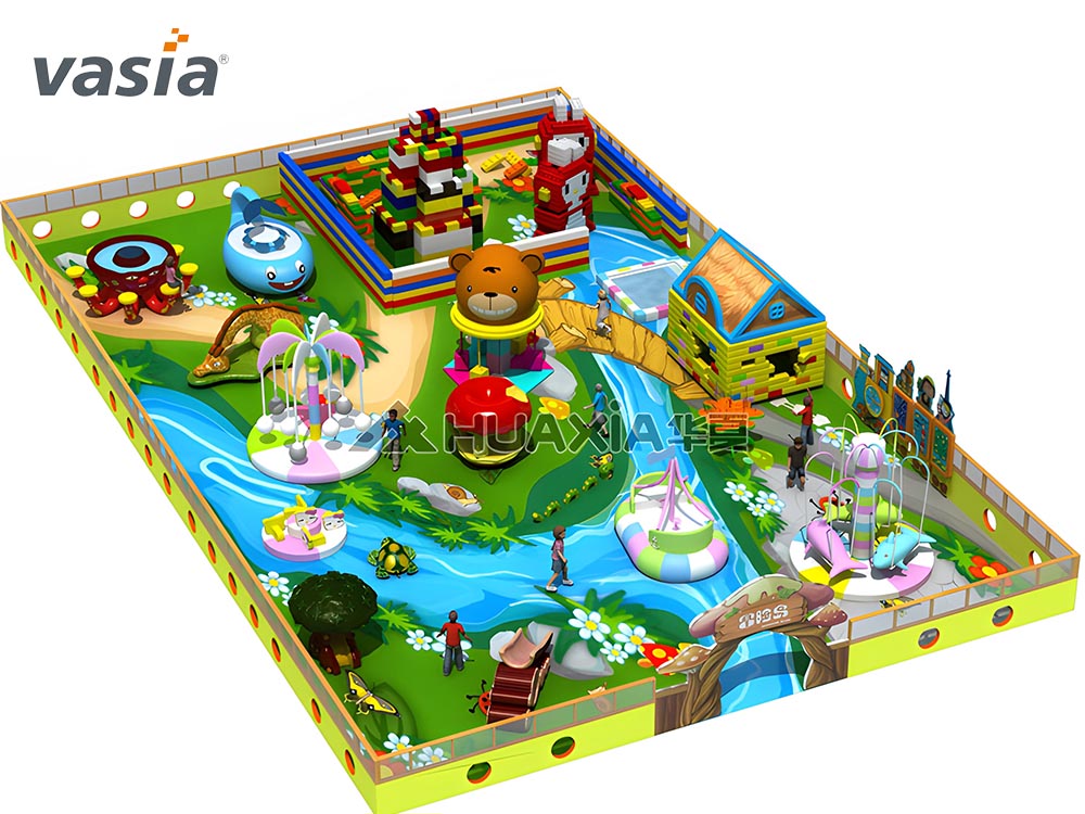 parque interior de dulces W0013