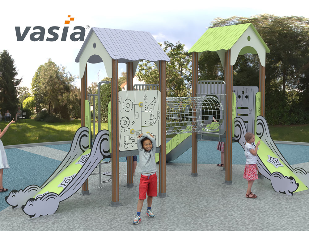 parque infantil al aire libre D401-4 (2)