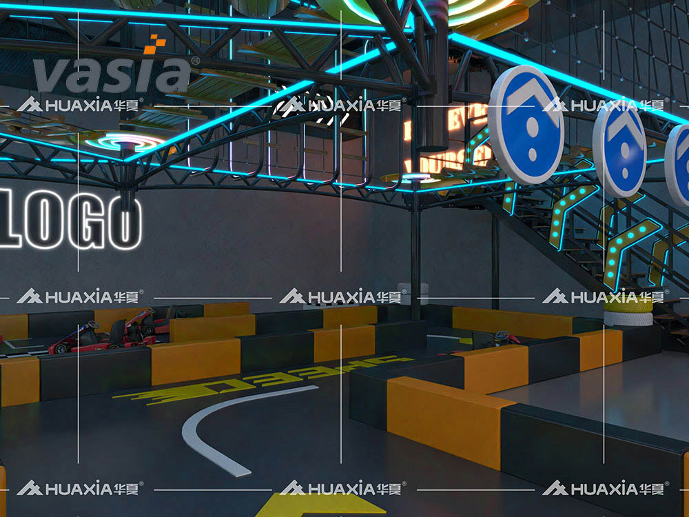 parque infantil de aventuras con cuerdas W0001