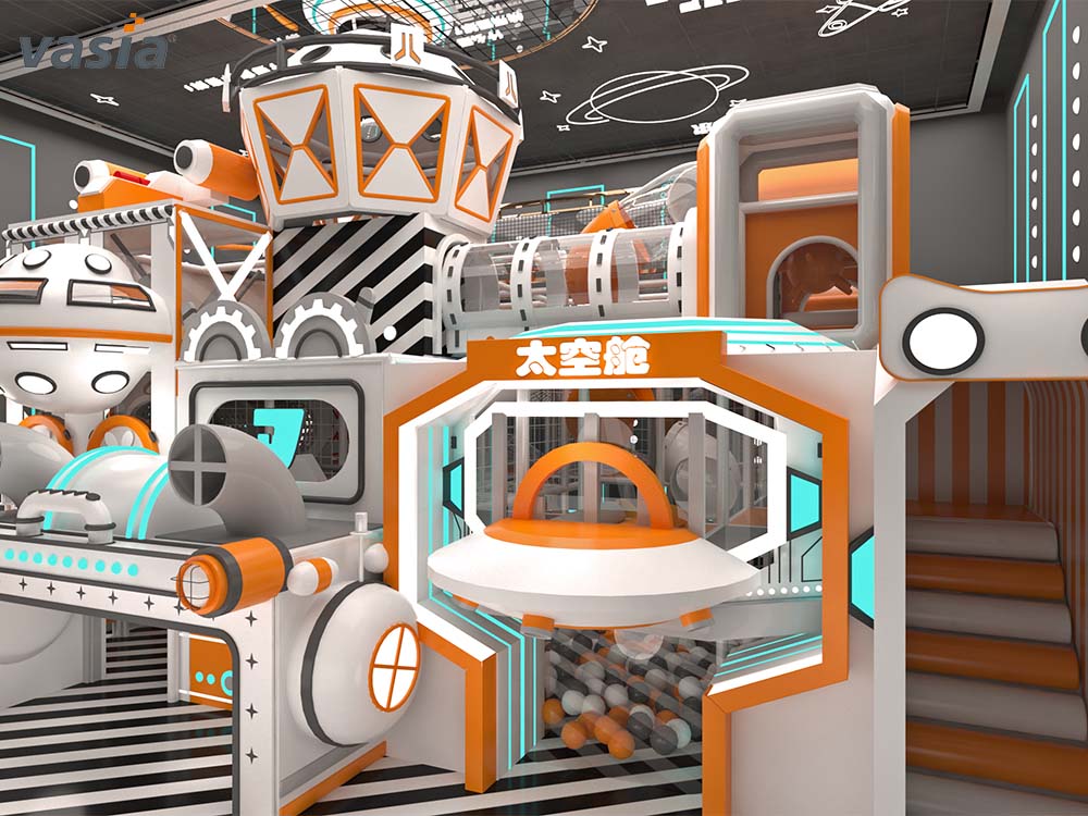 Parque de atracciones cubierto S024