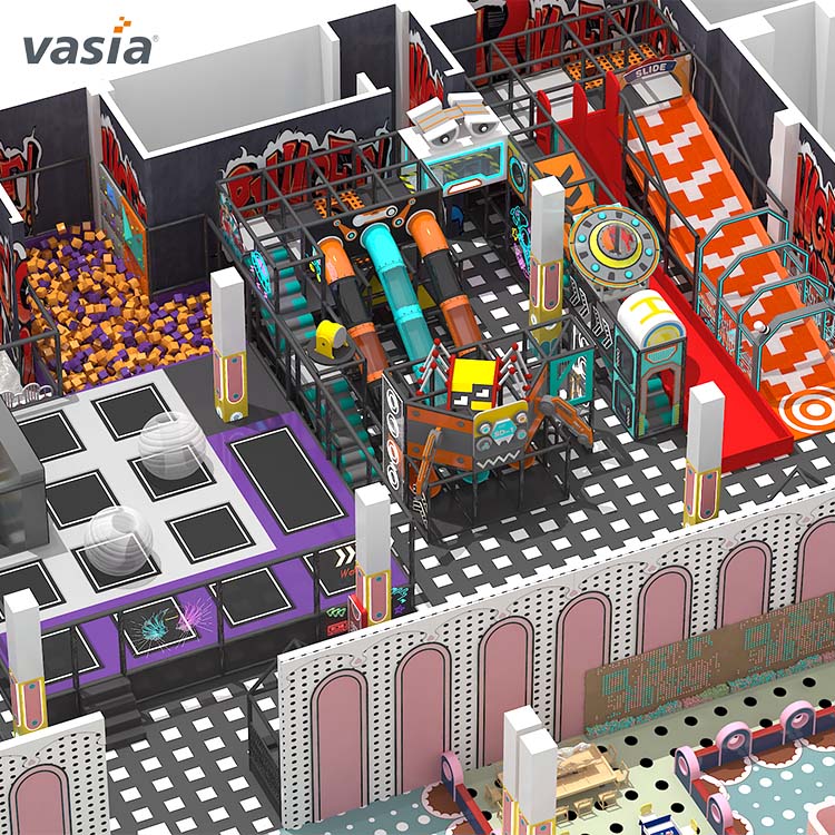 Parque temático comercial moderno Área de juegos interior para niños - Vasia