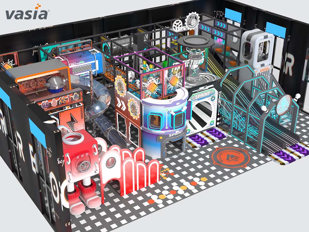 Parque de atracciones cubierto S048