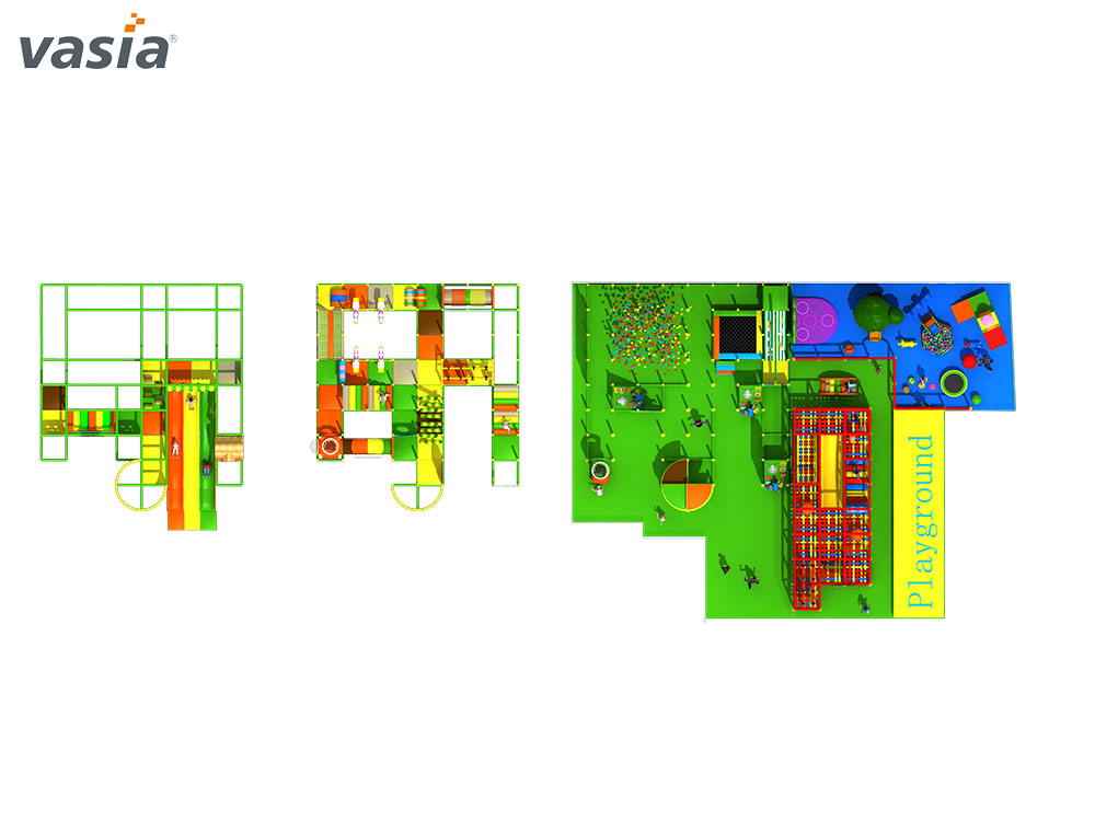 Patio de juegos interior S093