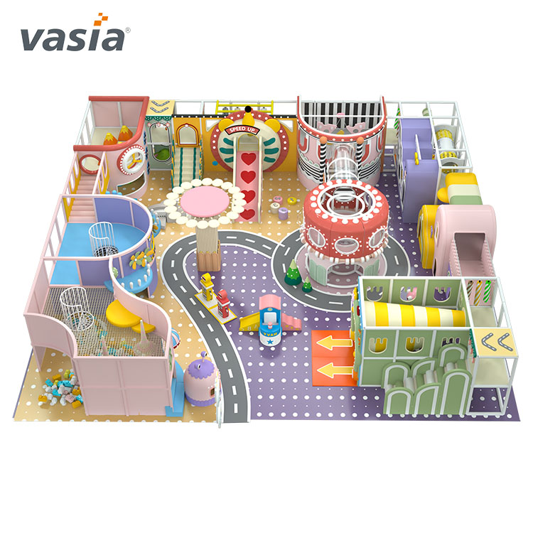 Colorido patio de juegos interior para niños en venta-Vasia